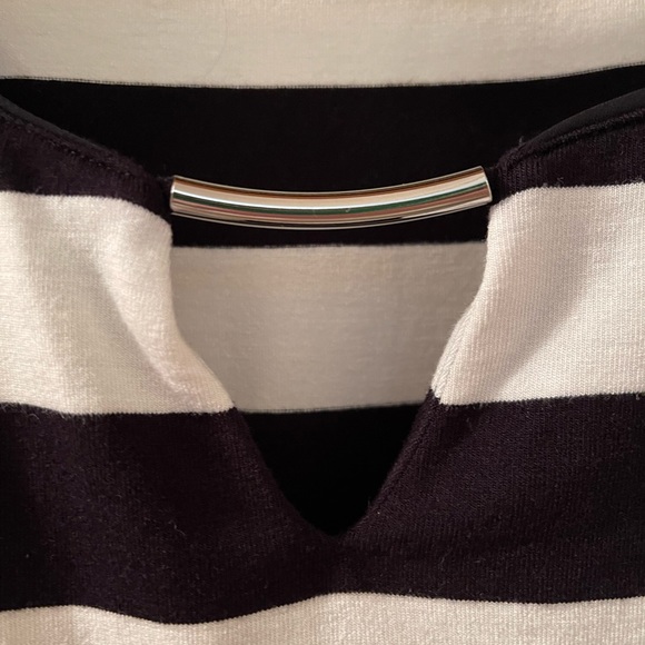 WHBM Striped Top - size L - Picture 3 of 9